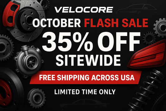 October Flash Sale: 35% Off All Auto Parts + Free Shipping Nationwide