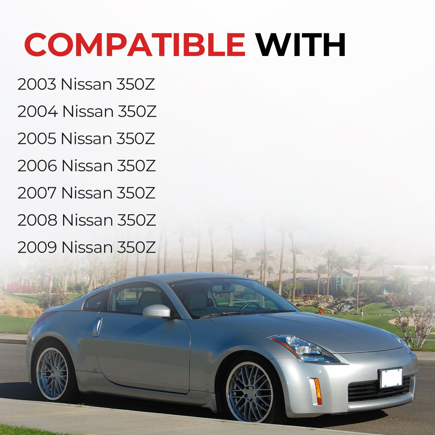VeloCore Exterior Door Handle Right Passenger Side Compatible with Nissan 350Z 2003-2009, Replaces OE# 80606-CD01E, 80606-CD00E, 80606-CD00B, 80606-CD00C, 80606-CD01D