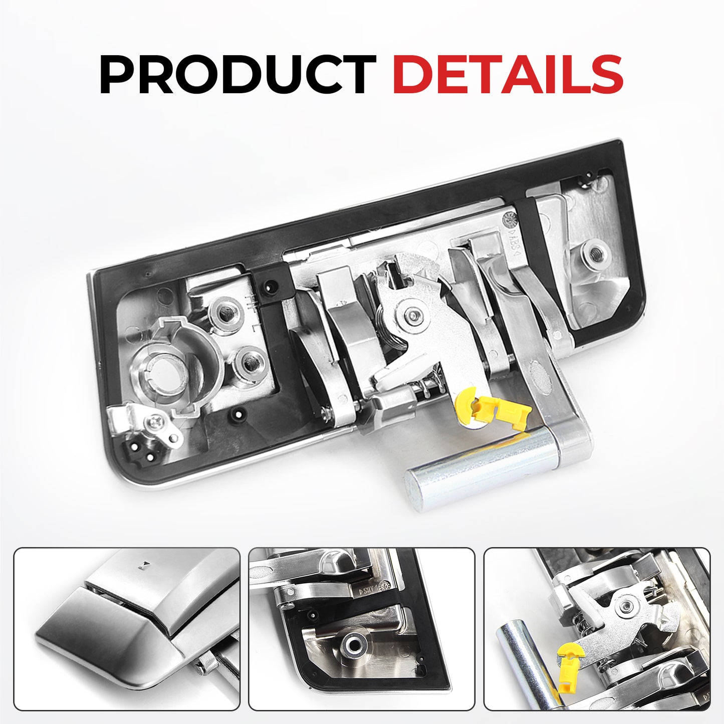 VeloCore Exterior Door Handle Left Driver Side Compatible with 2003-2009 Nissan 350Z, Replaces 80607-CD41E, 80607-CD40B, 80607-CD40E, 80607-CD41D