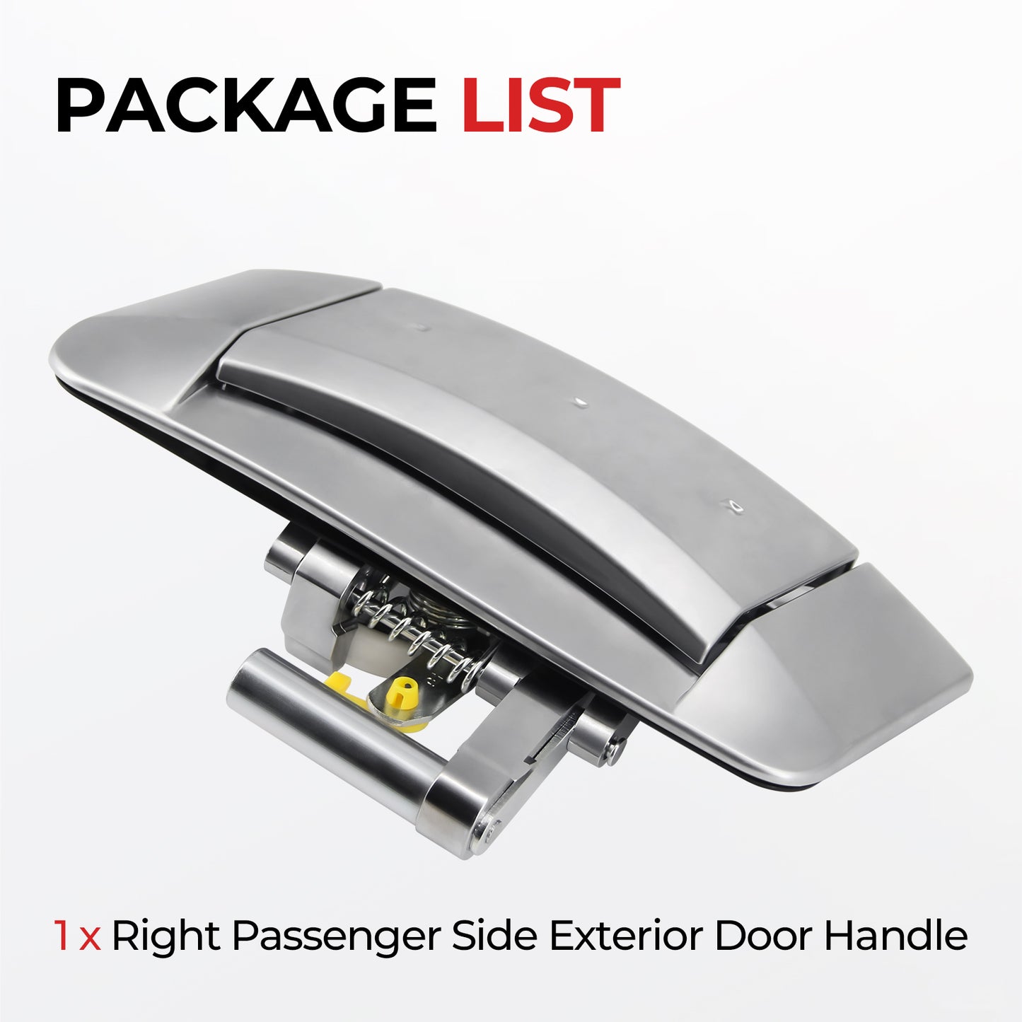VeloCore Exterior Door Handle Right Passenger Side Compatible with Nissan 350Z 2003-2009, Replaces OE# 80606-CD01E, 80606-CD00E, 80606-CD00B, 80606-CD00C, 80606-CD01D