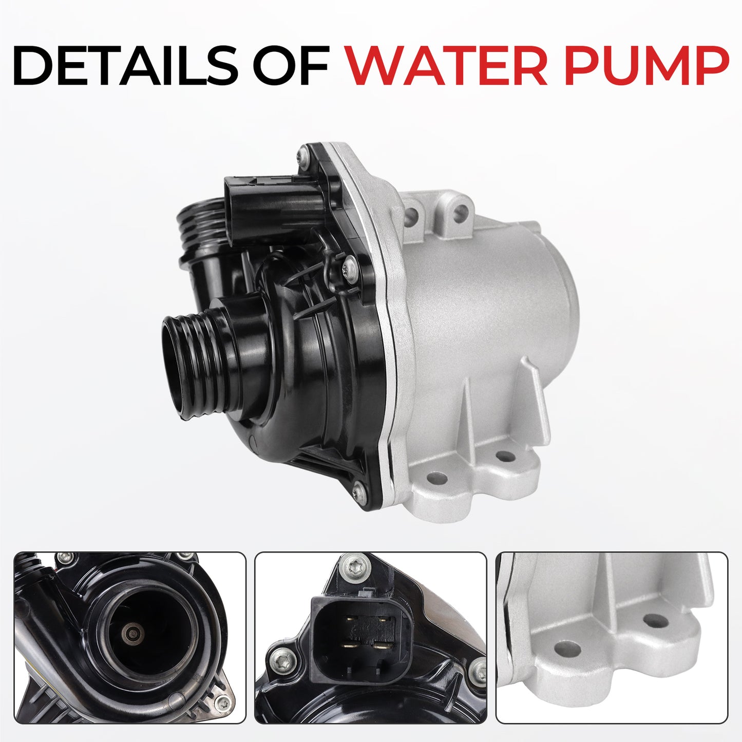 BMW Electric Water Pump 11517632426 - 135i 335i 535i Z4 3.0L L6 (2007-2016)