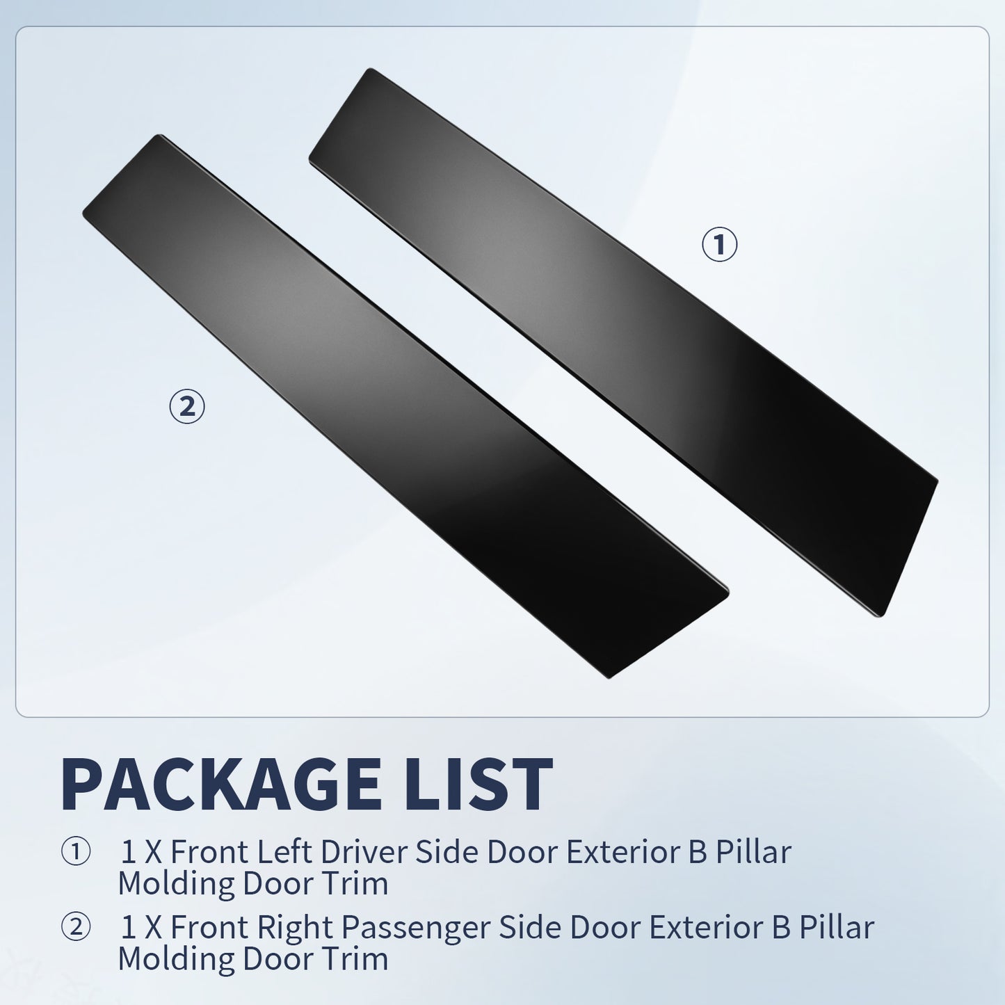 Ford Explorer B Pillar Trim Molding 926-448 926-449 - Left & Right Set (2011-2019)