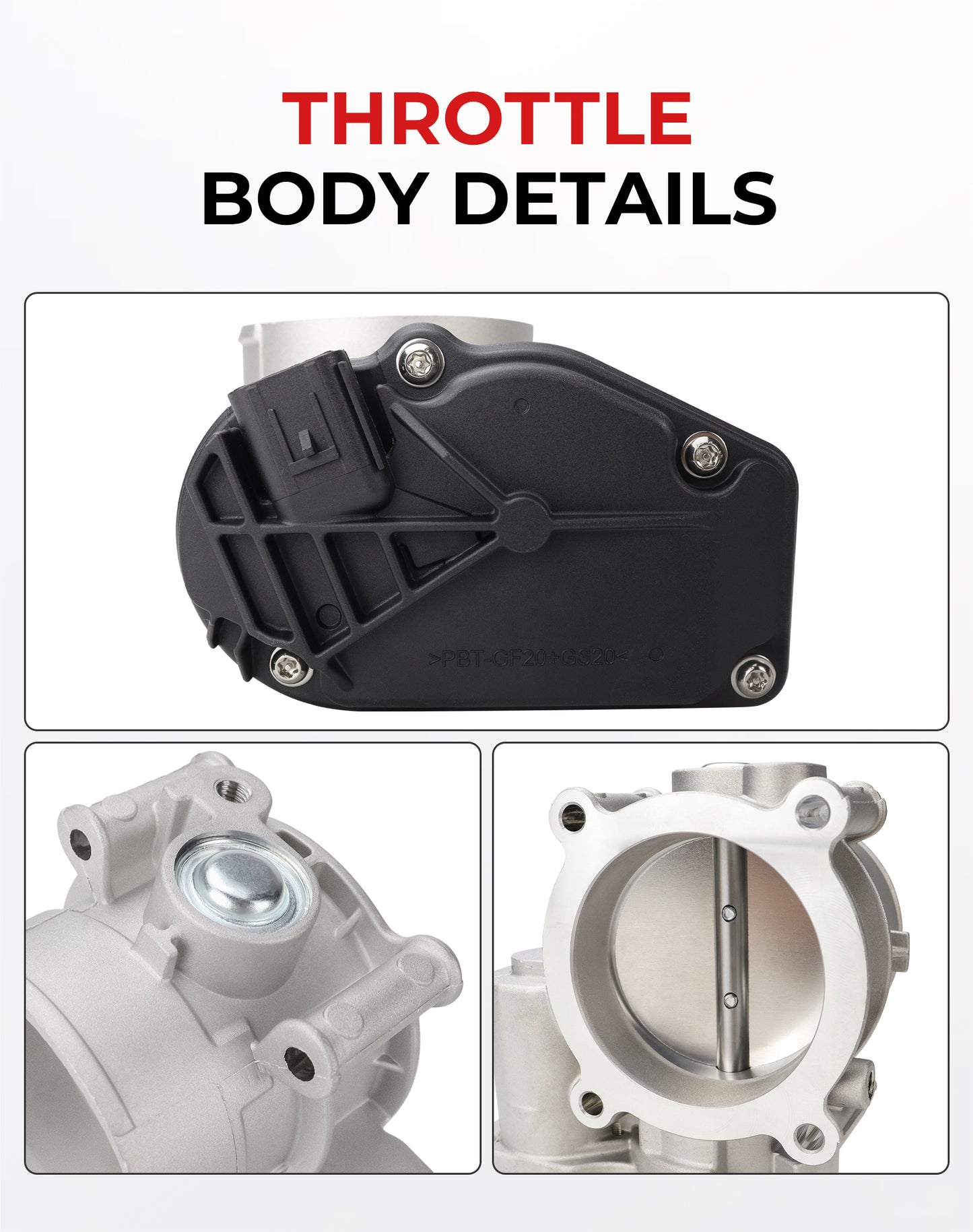 Ford Lincoln Electronic Throttle Body S20068 - F150 Explorer Mustang