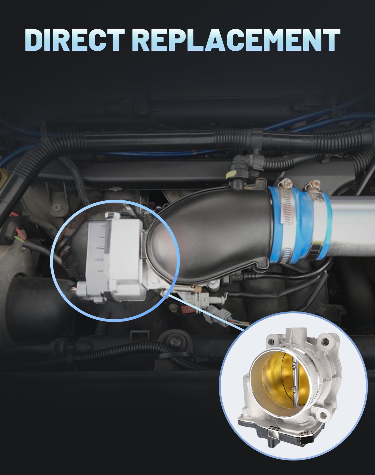 Chevy Buick GMC Electronic Throttle Body S20221 - 2.4L (2012-2017)