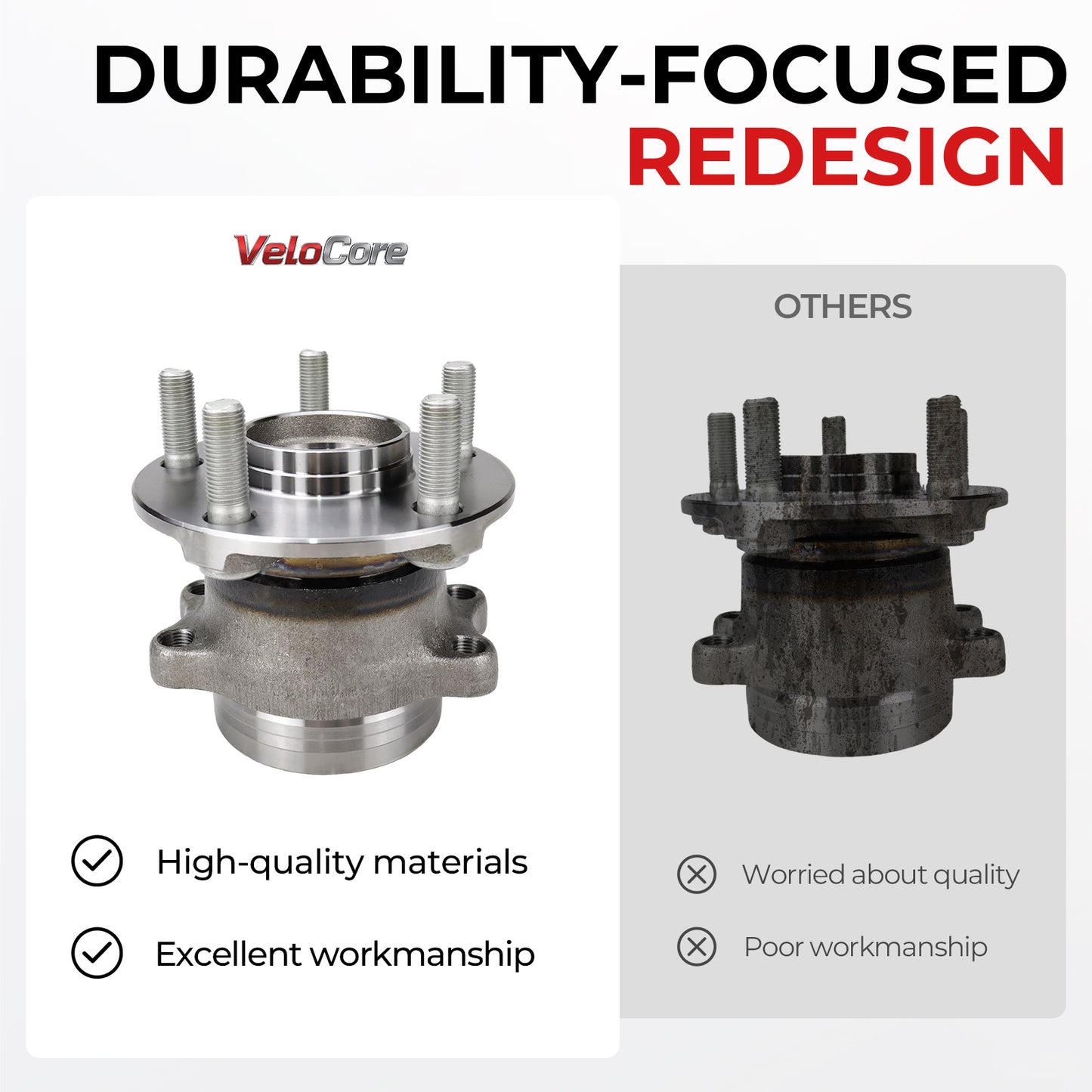 Subaru Rear Wheel Bearing Hub Assembly 512518 - 5-Lug (2012-2021)
