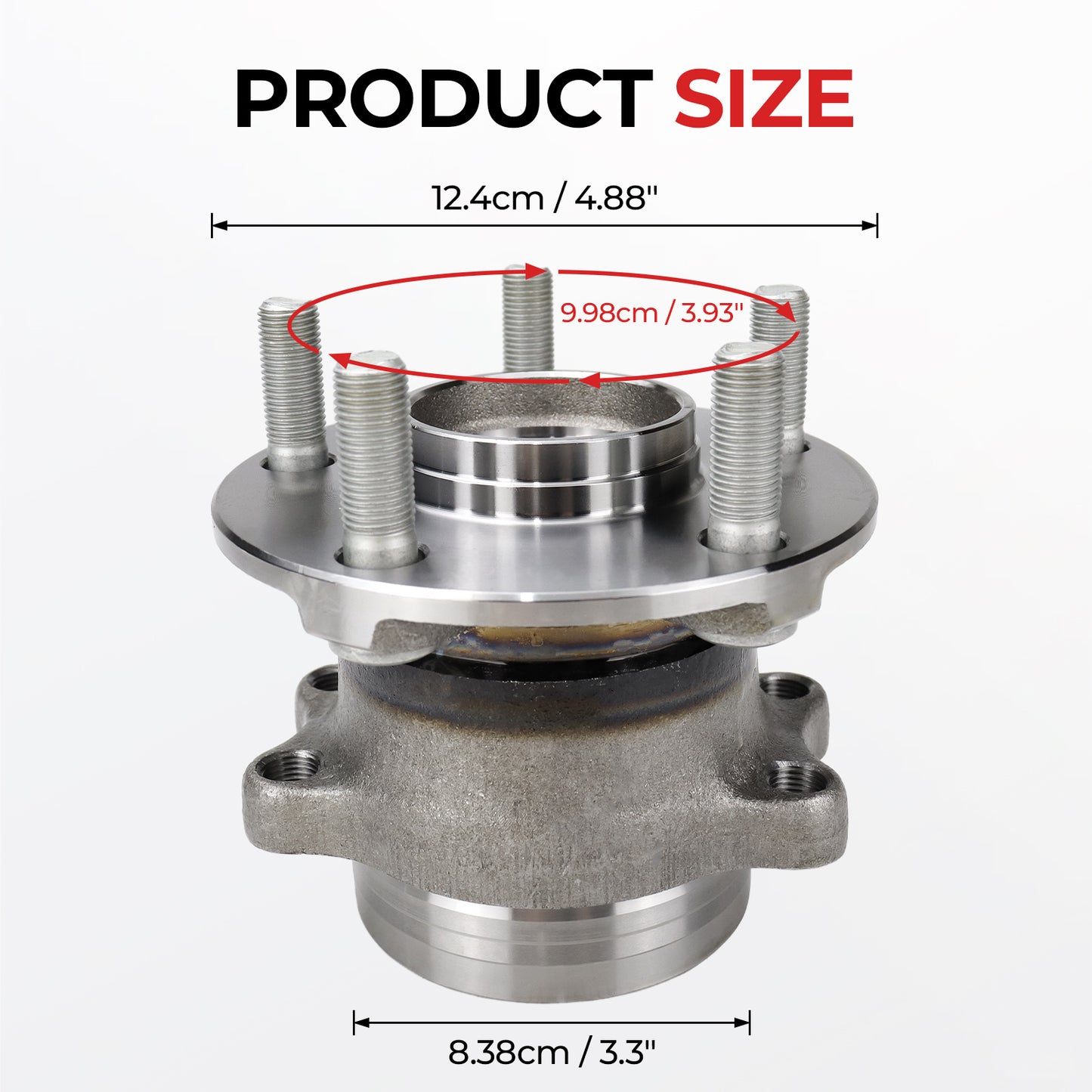 Subaru Rear Wheel Bearing Hub Assembly 512518 - 5-Lug (2012-2021)