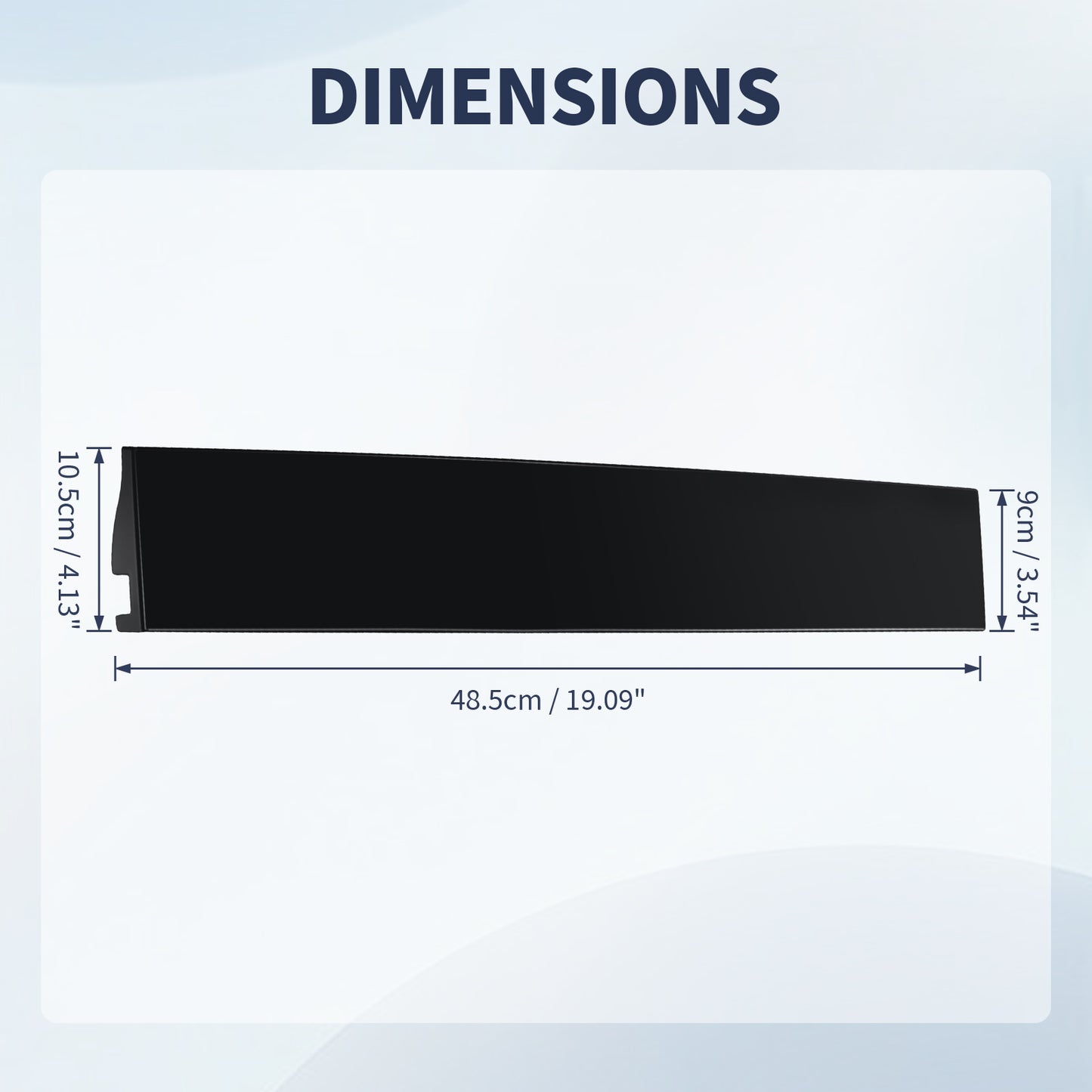 FEXON Outer B Pillar Door Trim Molding 926-242 Right Replacement, Black