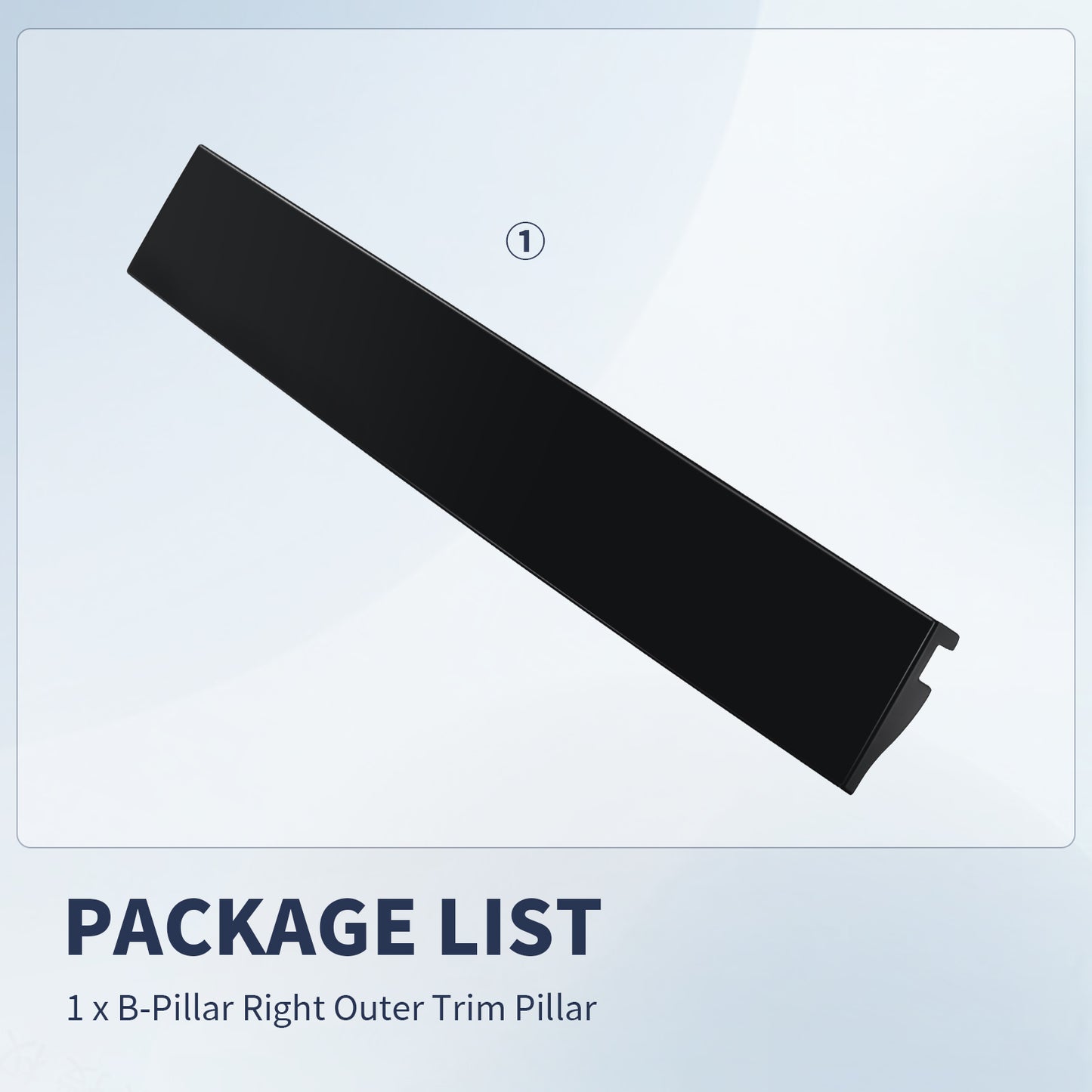 Cadillac Chevy GMC B Pillar Trim Molding 926-242 - Right Side (2015-2020)