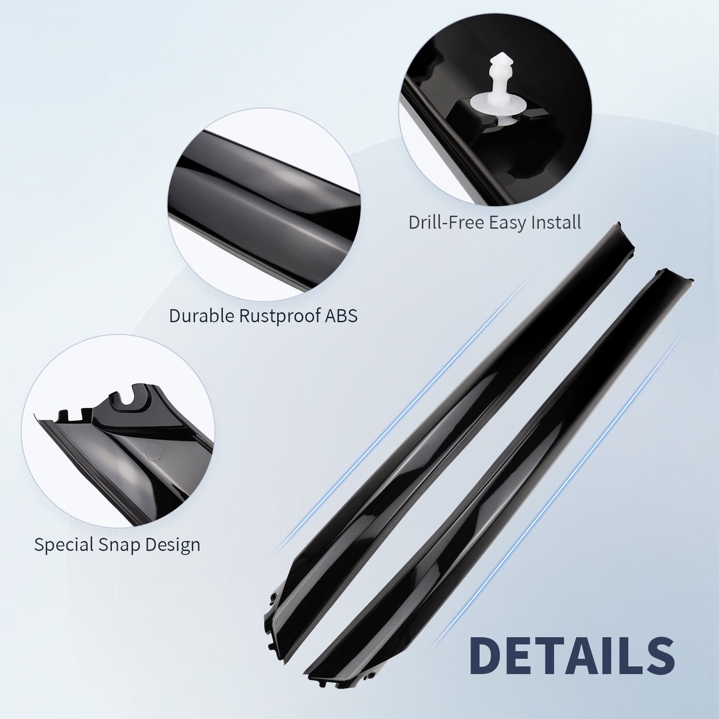 Nissan Maxima Windshield Trim Molding 76837-9DD0A - A-Pillar Driver Side 2-Pack (2016-2020)