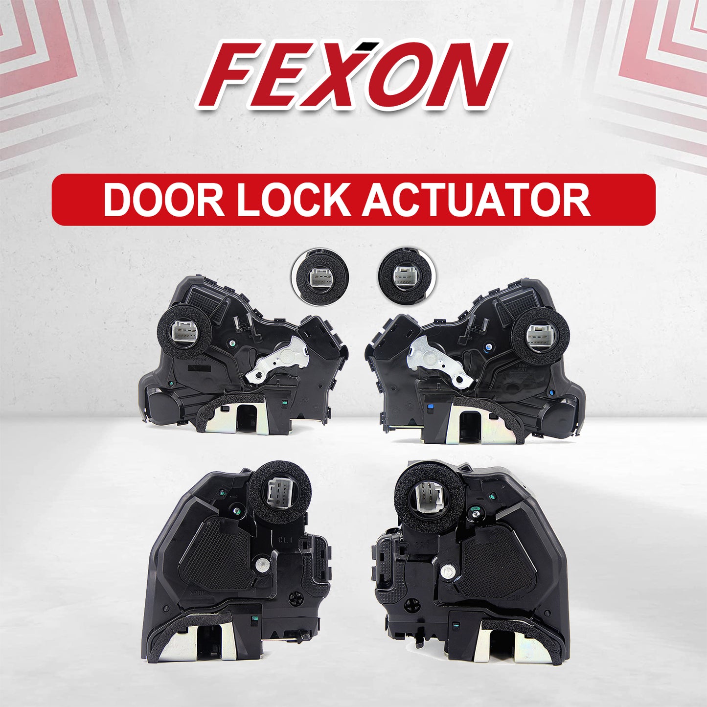 FEXON Front & Rear for Toyota Camry Corolla RAV4 4Runner Highlander Prius Scion xB, Lexus ES300h GX460 2007-2016, Replaces 69040-42250