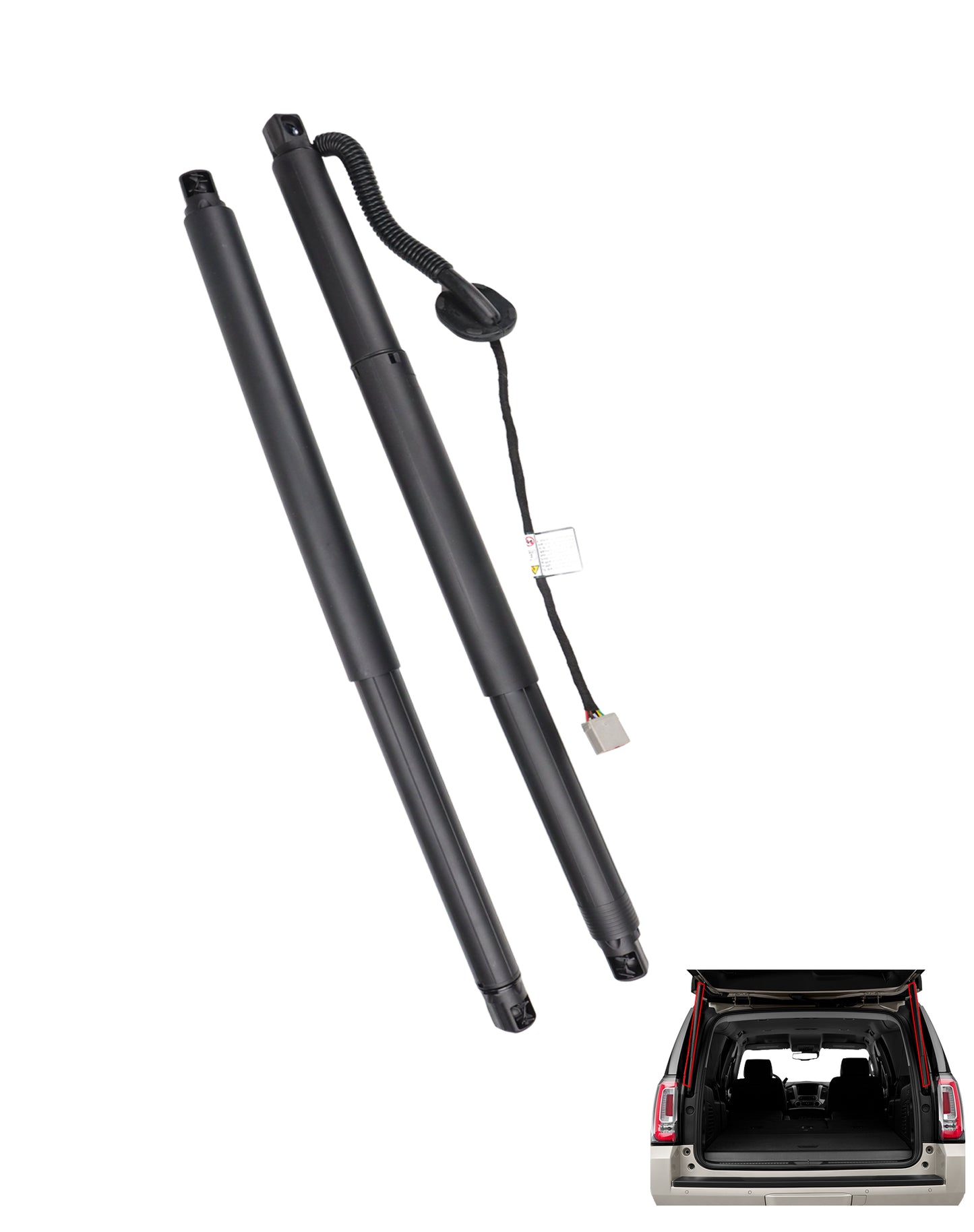 Flecto Liftgate Struts, Electric Rear Hatch Lift, Compatible with Cadillac 2015-2019 Escalade, Chevrolet 2015-2020 Suburban & Tahoe, GMC 2015-2020 Yukon & Yukon XL, Replace# 84306929 84036214, 2 Set