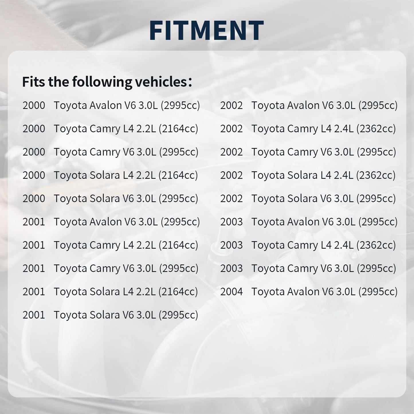 Toyota Vapor Canister 911-630 - Camry Solara Avalon 2.2L 2.4L 3.0L (2000-2004)
