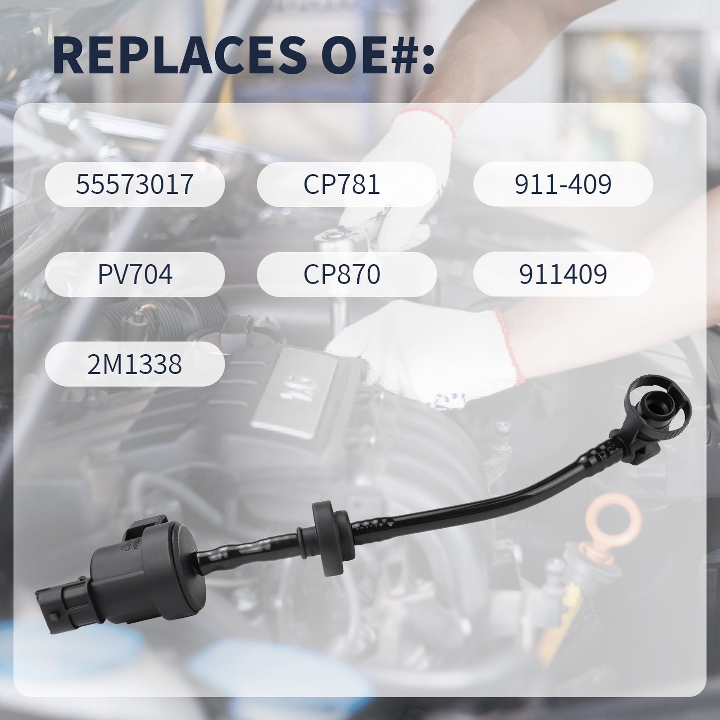 Buick Chevy Vapor Canister Purge Valve 55573017 - 1.4L L4 (2012-2021)
