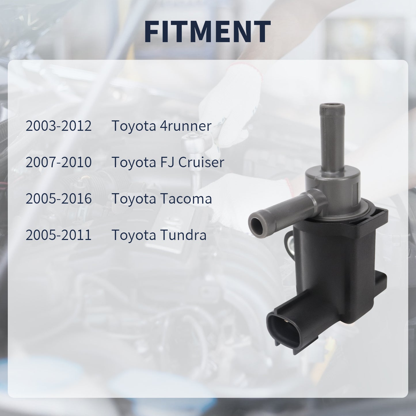 Toyota Vapor Canister Purge Valve 90910-12275 - 4Runner FJ Cruiser Tacoma Tundra