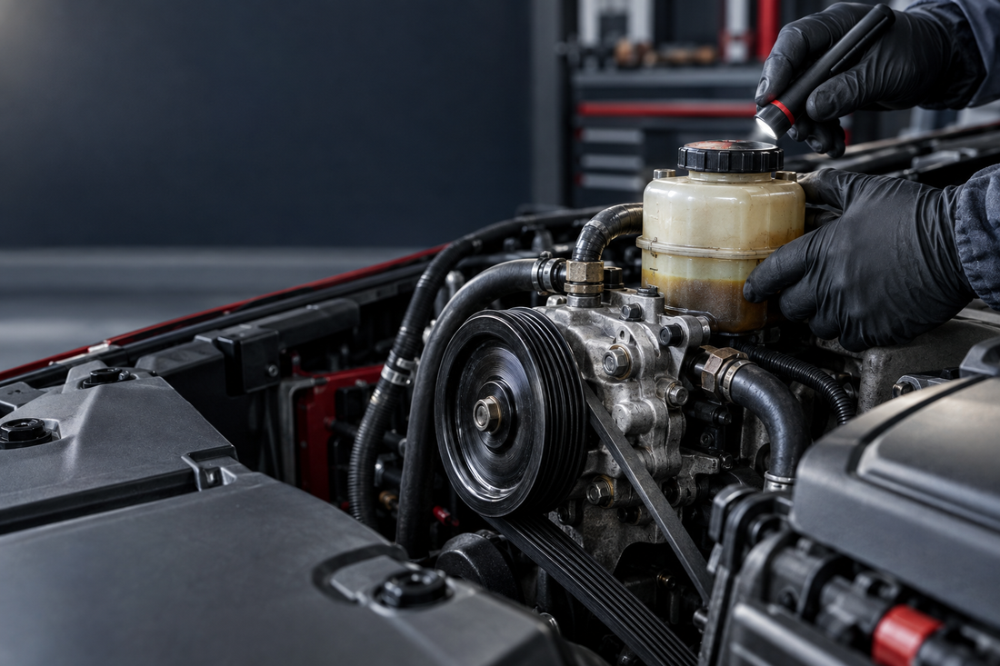 Power Steering Pump Failure: Whining Noise & Hard Steering | VeloCore