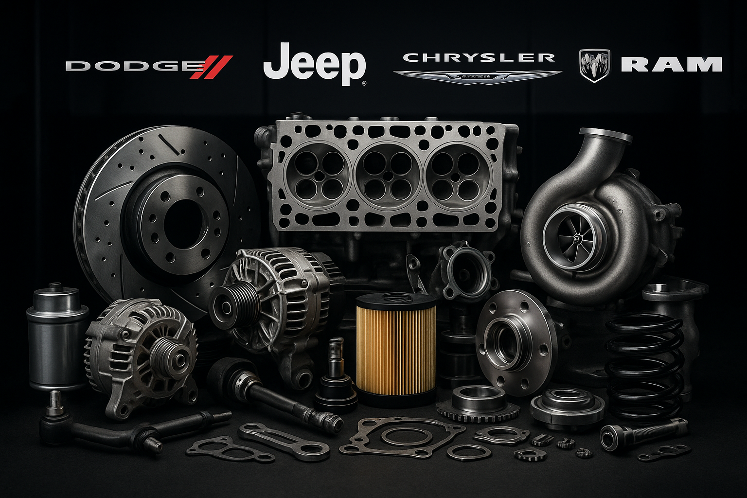 Dodge Jeep Chrysler Ram Parts - OEM Mopar Replacement | VeloCore