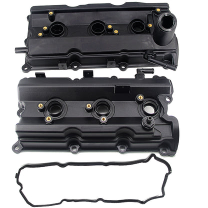 FEXON Engine Valve Cover Set Compatible with Nissan 350Z, Infiniti FX35, G35, M35,13264-AM600, 132708J102, 13264-AM610, 3-Pack