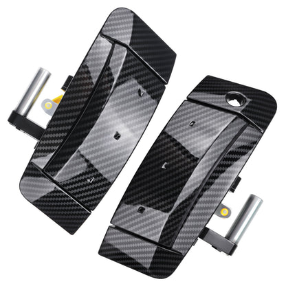 Nissan 350Z Exterior Door Handle Set 80607-CD41E - Left & Right Carbon Fiber (2003-2009)