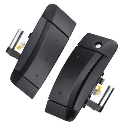 Nissan 350Z Exterior Door Handle Set 80607-CD41E - Left & Right Matte Black (2003-2009)