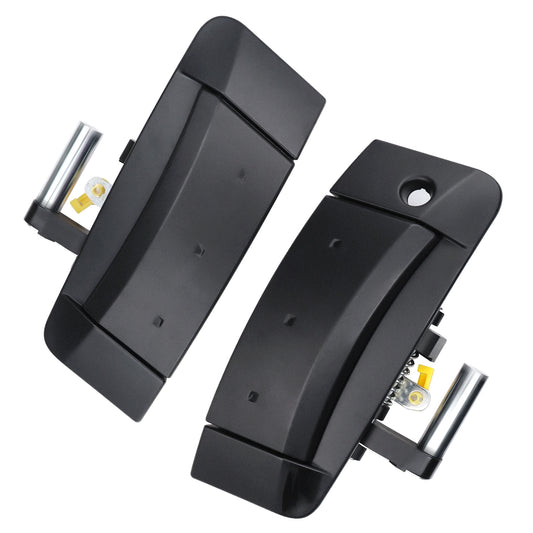 Nissan 350Z Exterior Door Handle Set 80607-CD41E - Left & Right Matte Black (2003-2009)