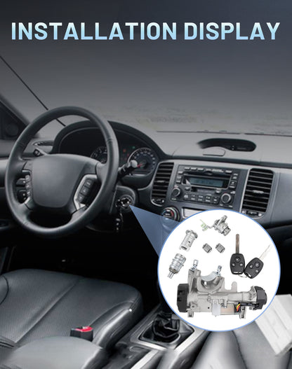 Honda Accord Complete Lock Set 675663429958 - Ignition Door Glove Box Fuel Cap  2 Keys 8E (2006-2007)
