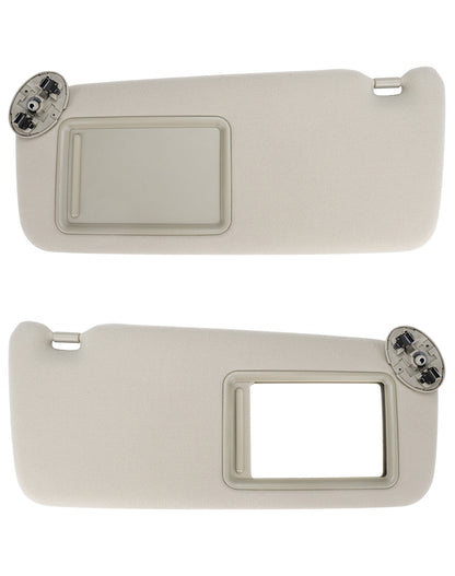 Toyota Camry Driver Sun Visor 7432006780E0 - Left Side Beige (2007-2011)