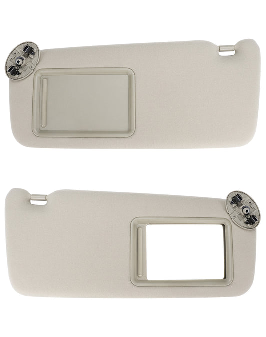 Toyota Camry Driver Sun Visor 7432006780E0 - Left Side Beige (2007-2011)
