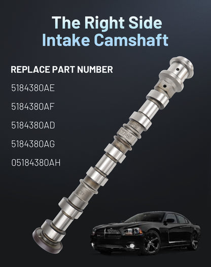 Dodge Jeep Ram Intake Camshaft 05184380AH - Right Side 3.6L V6 (2011-2016)