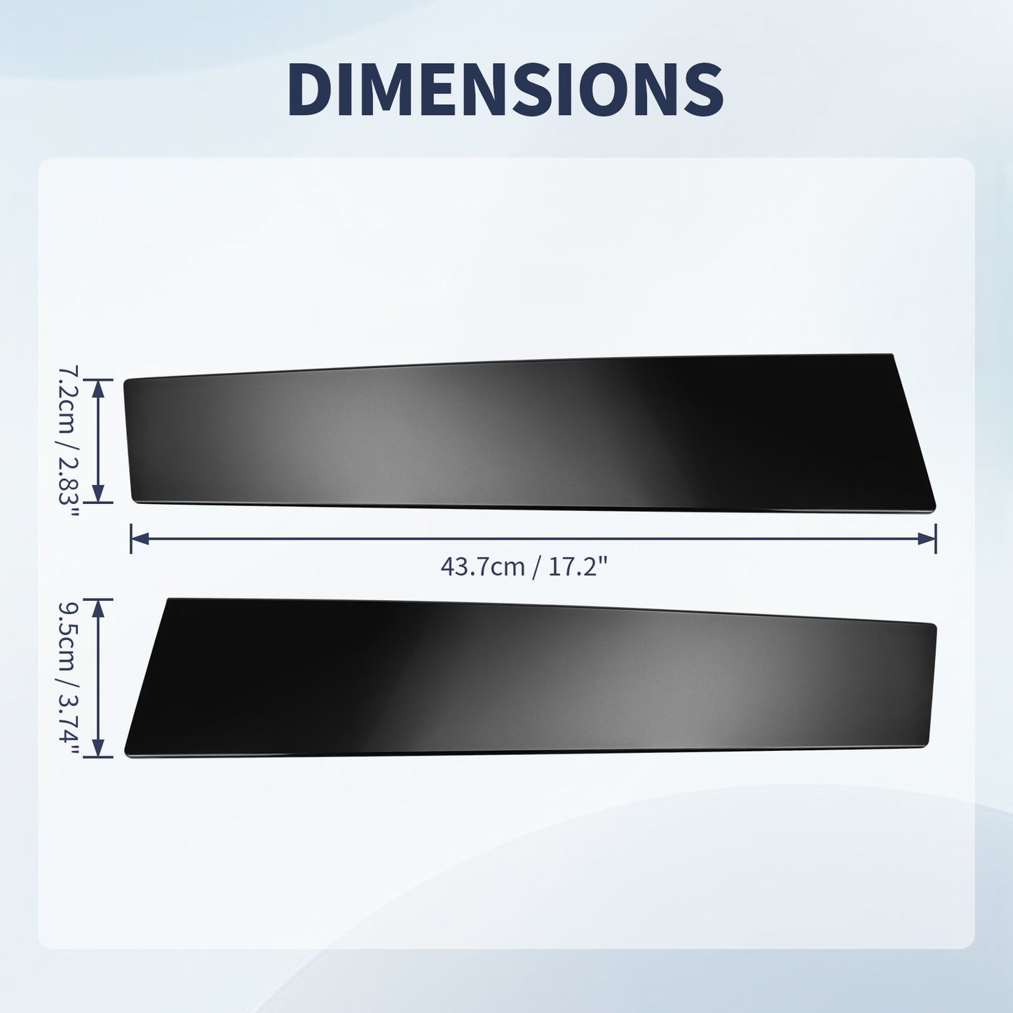 Ford Explorer B Pillar Trim Molding 926-448 926-449 - Left & Right Set (2011-2019)