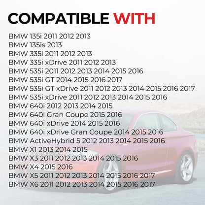 BMW N55 Crankcase Vent Hose 11127584128 - 135i 335i 535i 640i X1 X3 X4 X5 X6 (2011-2017)