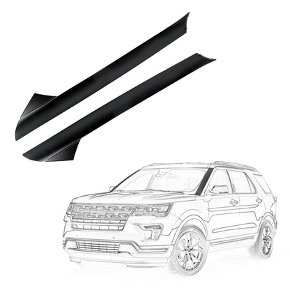 Ford Explorer Windshield Trim Molding 926-450 926-451 - A Pillar L&R Outer & Inner Set (2011-2019)