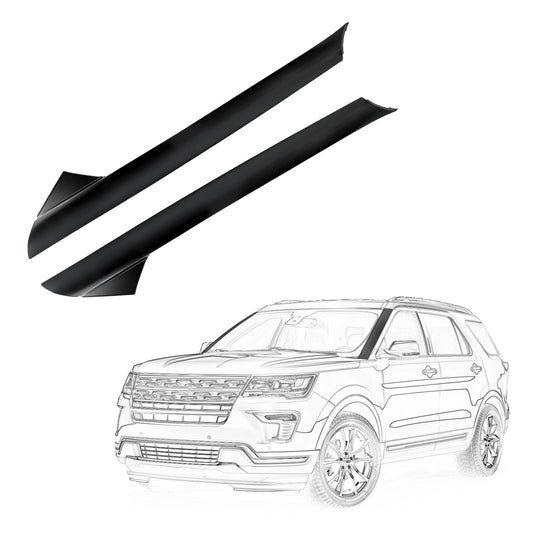 Ford Explorer Windshield Trim Molding BB5Z-7803145-AA - A Pillar Left & Right Outer (2011-2019)