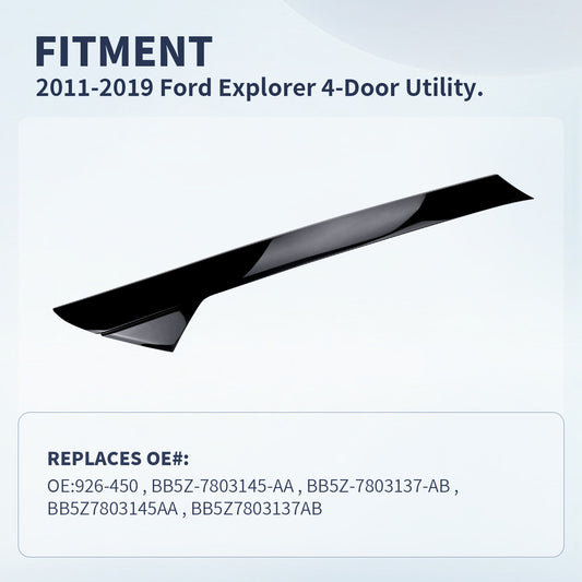Ford Explorer Windshield Trim Molding 926-450 - A Pillar Left Outer (2011-2019)