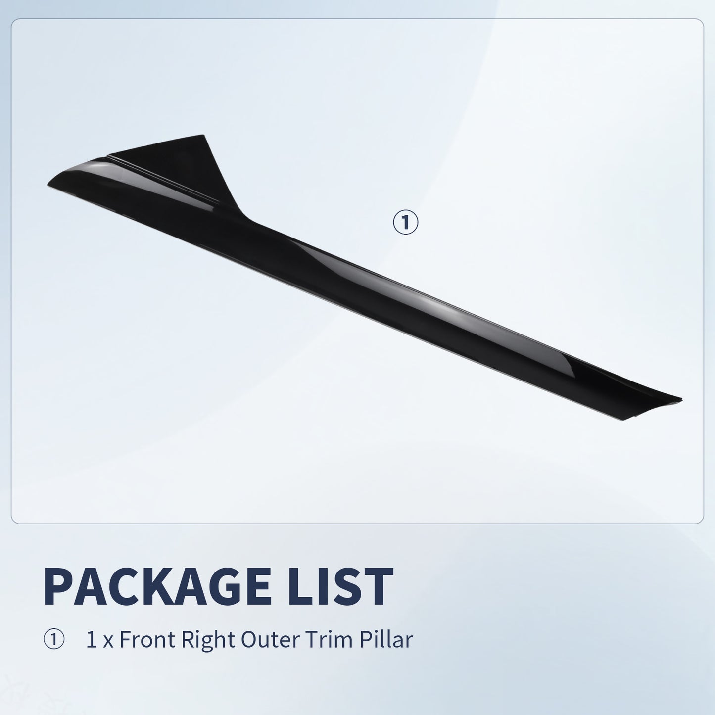 Ford Explorer Windshield Trim Molding 926-451 - A Pillar Right Outer (2011-2019)