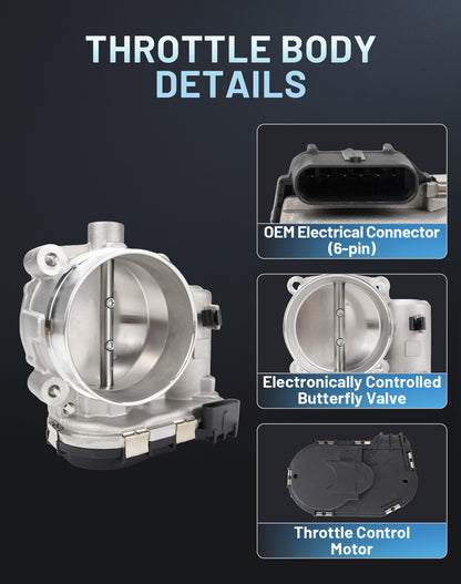 Chrysler Dodge Jeep Ram Electronic Throttle Body 5184349AC - 3.6L V6