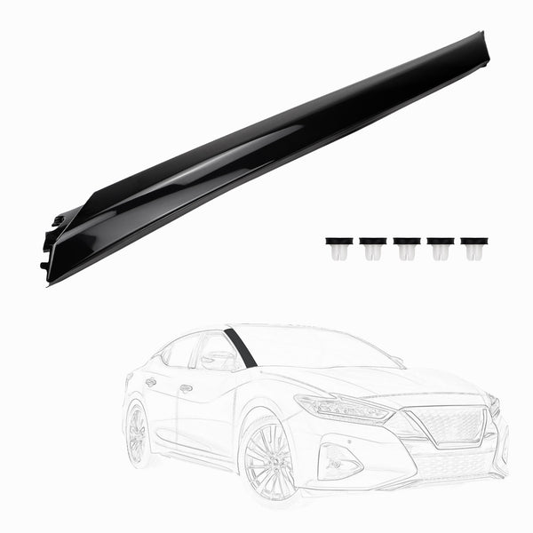 AIKEPT Windshield Trim Molding A Pillar 768369DD0A Compatible with 2016-2020 Maxima Replacement for 76836-9DD0A, Right Accessories