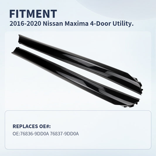 Nissan Maxima Windshield Trim Molding 76837-9DD0A - A-Pillar Driver Side 2-Pack (2016-2020)