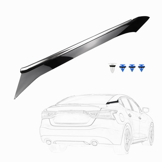 Fexon Outer Windshield Trim Molding Panel Rear Pillar for 2016-2021 Maxima, Rear Right Replacement, Black,78872-9DJ1A 78872-4RA0A, 1 Count