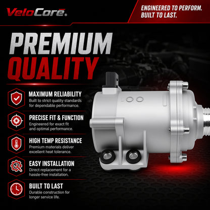 VeloCore 4 Pins Electric Water Pump 11517597715 with Wire and Bolts