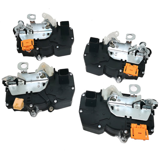 FEXON Door Lock Actuator Kit 4pcs Front & Rear for Chevy Silverado Suburban Tahoe Avalanche, GMC Sierra Yukon XL, Cadillac Escalade EXT ESV 2007-2009, Replaces 931-303 931-304 931-108 931-109