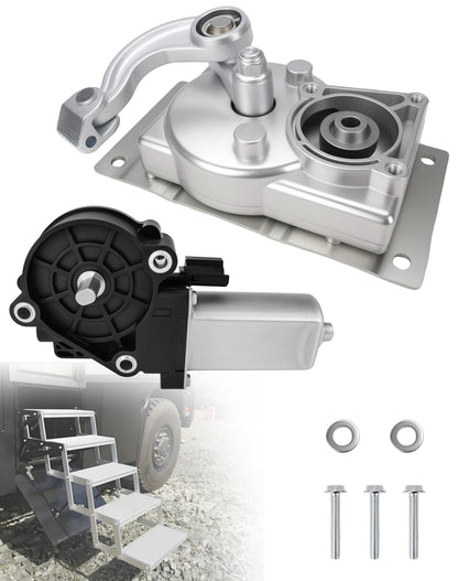 RV Gear Box Linkage & Step Motor 366043 - Lippert 12V Exterior Entry Step