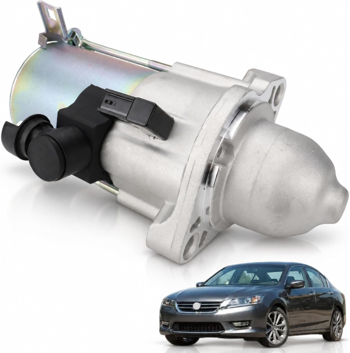 VeloCore 10914 Starter Motor for Honda Accord CR-V Civic, 12V 1.6kW 9T CW | compatible with Honda Accord 2013-2017 2.4L, CR-V 2015-2016 2.4L, Civic 2016-2019 2.0L, automatic transmission only