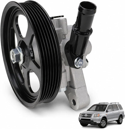VeloCore Power Steering Pump & Pulley 56110-RGL-A03 Fit for Honda Odyssey | compatible with Honda Odyssey 2005-2010 3.5L and Pilot 2005-2008 3.5L, pulley included, 21-5442