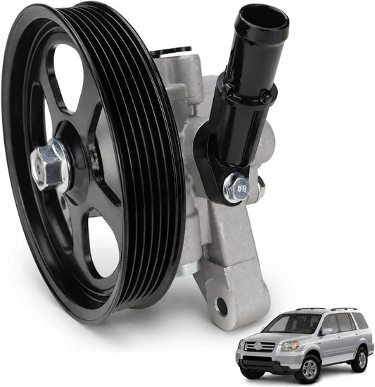 VeloCore Power Steering Pump & Pulley 56110-RGL-A03 Fit for Honda Odyssey | compatible with Honda Odyssey 2005-2010 3.5L and Pilot 2005-2008 3.5L, pulley included, 21-5442