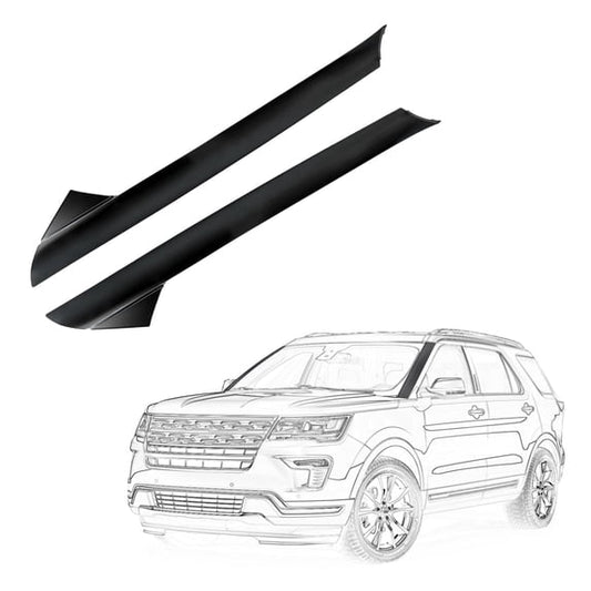 VeloCore Ford Explorer 2011–2019 Outer A-Pillar Trim Pair