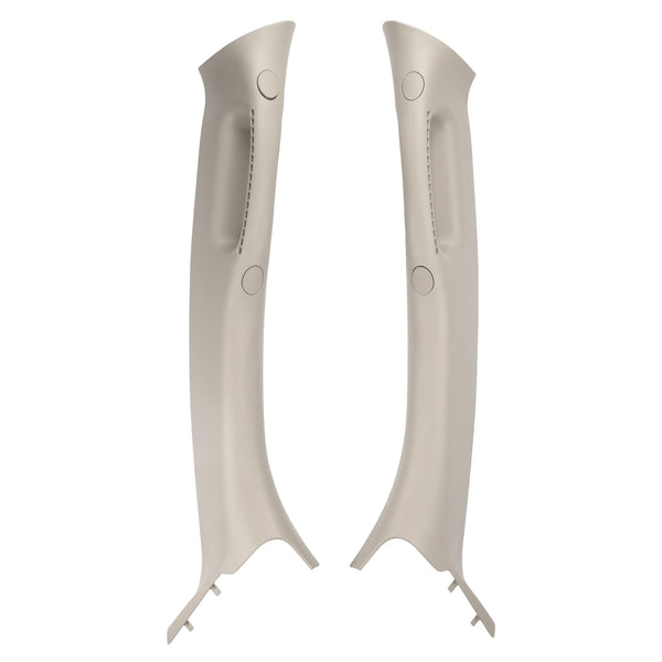 AIKEPT A-Pillar Grab Handle Pair for 2002-2010 Dodge Ram 1500 2500 3500, Interior Trim Replacement Compatible with OE# 1TE75BD1AA, 1TE74BD1AA (Left & Right, Beige)