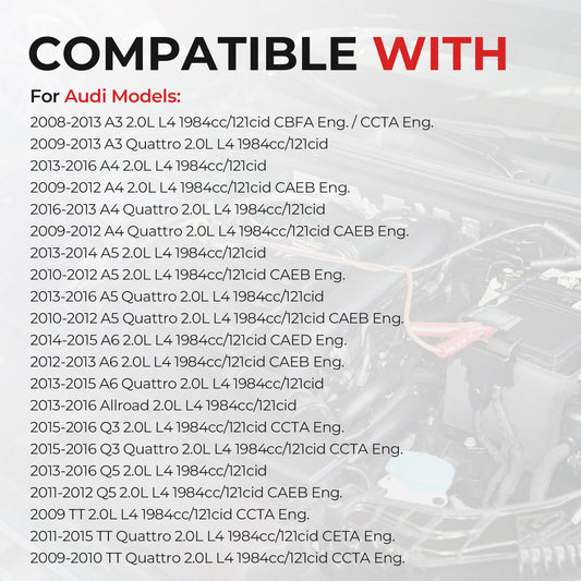 Audi VW Water Pump 06H121026AB - 2.0T TSI with Belt Kit