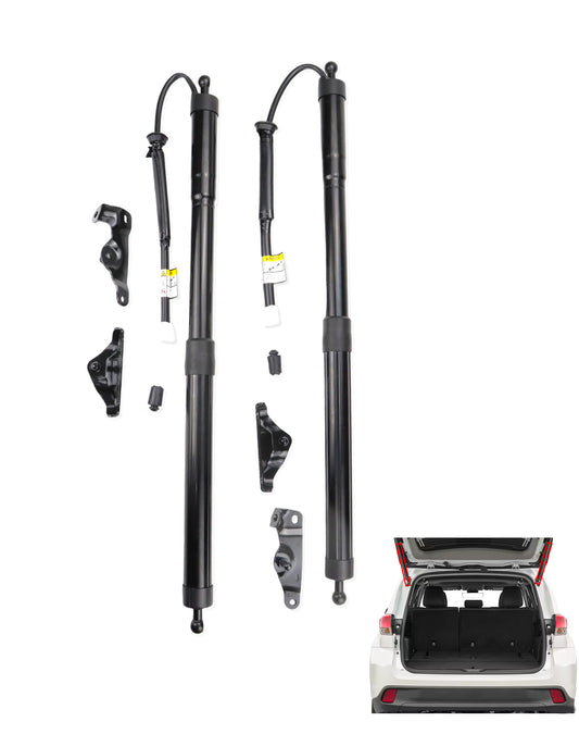 Flecto Left & Right Liftgate Struts, Electric Rear Hatch Lift, Trunk Tailgate Power Shock Support, Compatible with 2014-2019 Toyota Highlander, Replace# 6892009130 6891009120, 2 Set