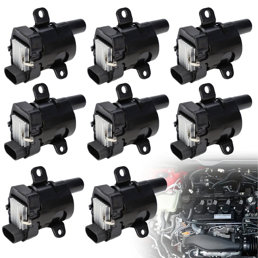 VeloCore Round Ignition Coil 10457730 8-Pack Fit for Chevrolet Silverado
