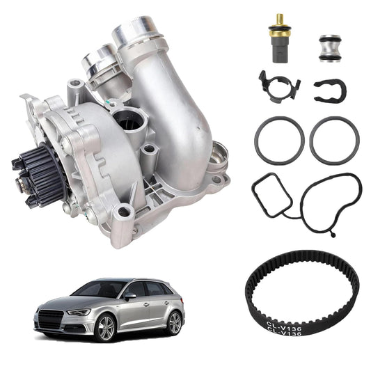 VeloCore Water Pump Audi VW A3 A4 TT Jetta Golf GTI 2.0T TSI 06H121026AB Belt Kit